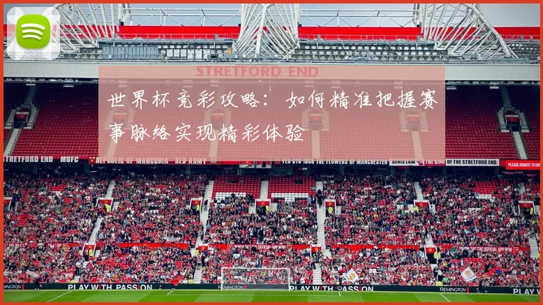世界杯竞彩攻略：如何精准把握赛事脉络实现精彩体验