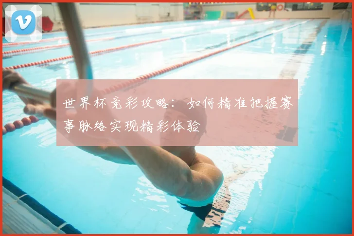 世界杯竞彩攻略：如何精准把握赛事脉络实现精彩体验