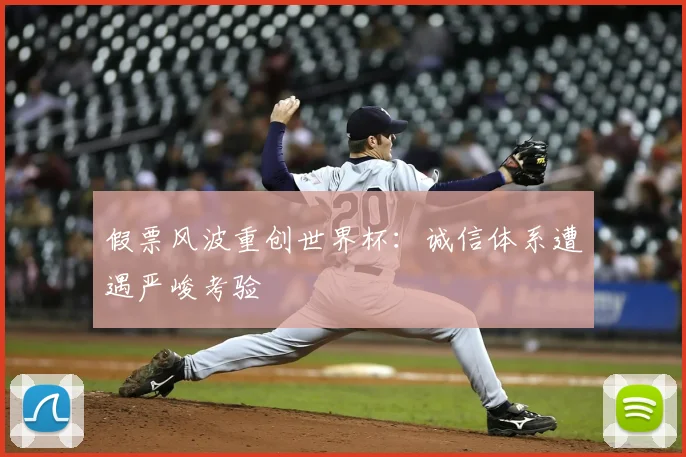 假票风波重创世界杯：诚信体系遭遇严峻考验